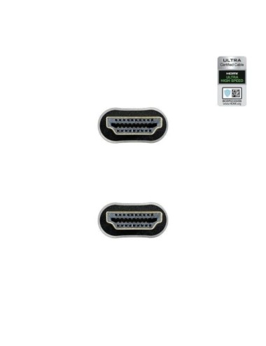CABLE HDMI NANOCABLE 8K - 2MTS - CERTIFICAT - NEGRE ( 10.15.8102 )