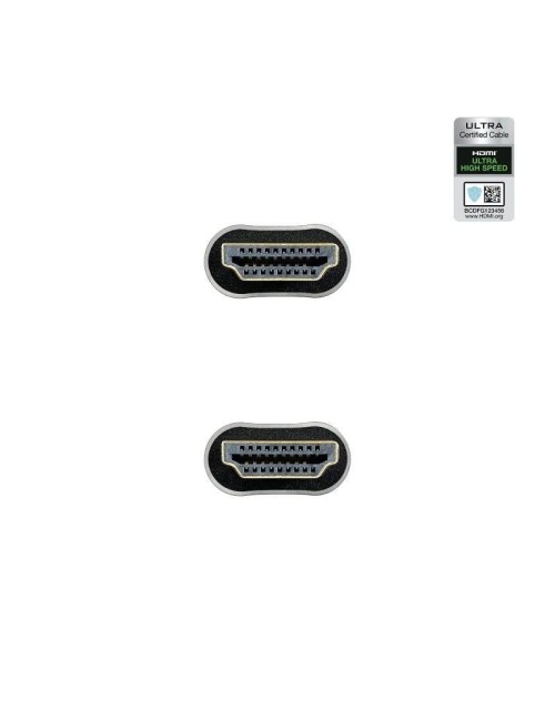 CABLE HDMI NANOCABLE 8K - 2MTS - CERTIFICAT - NEGRE ( 10.15.8102 )