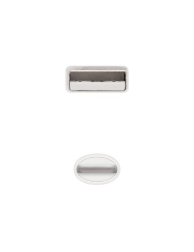 CABLE USB 2.0 LIGHTNING NANOCABLE 10.10.0400 / USB M - LIGHTNING M / 50 cm. BLANC ( 10.10.00400 )