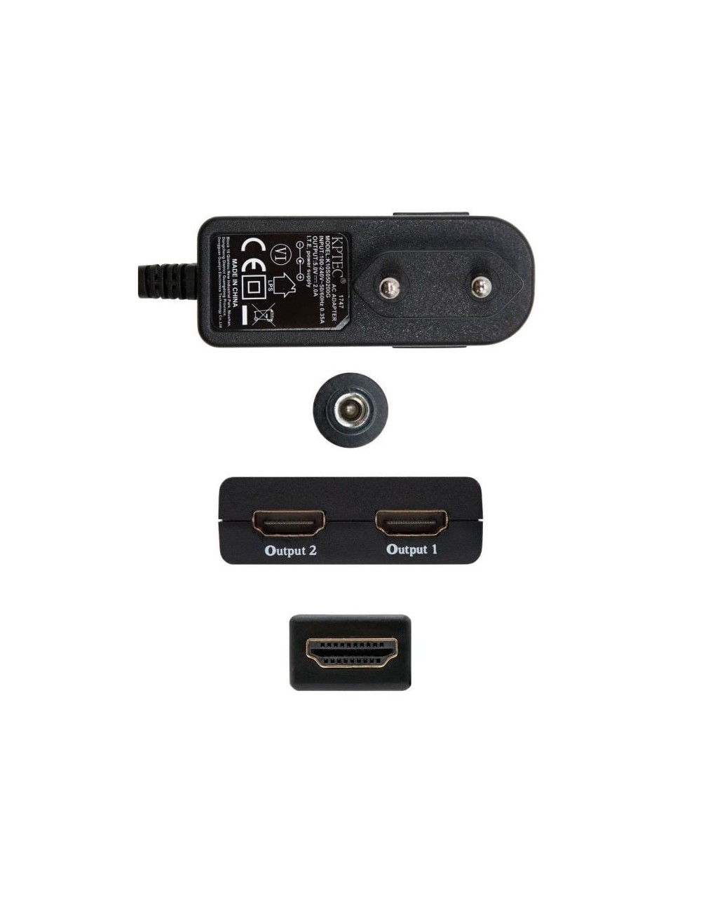 Duplicador HDMI Nanocable 10.25.3502/ HDMI Macho - 2x HDMI Hembra