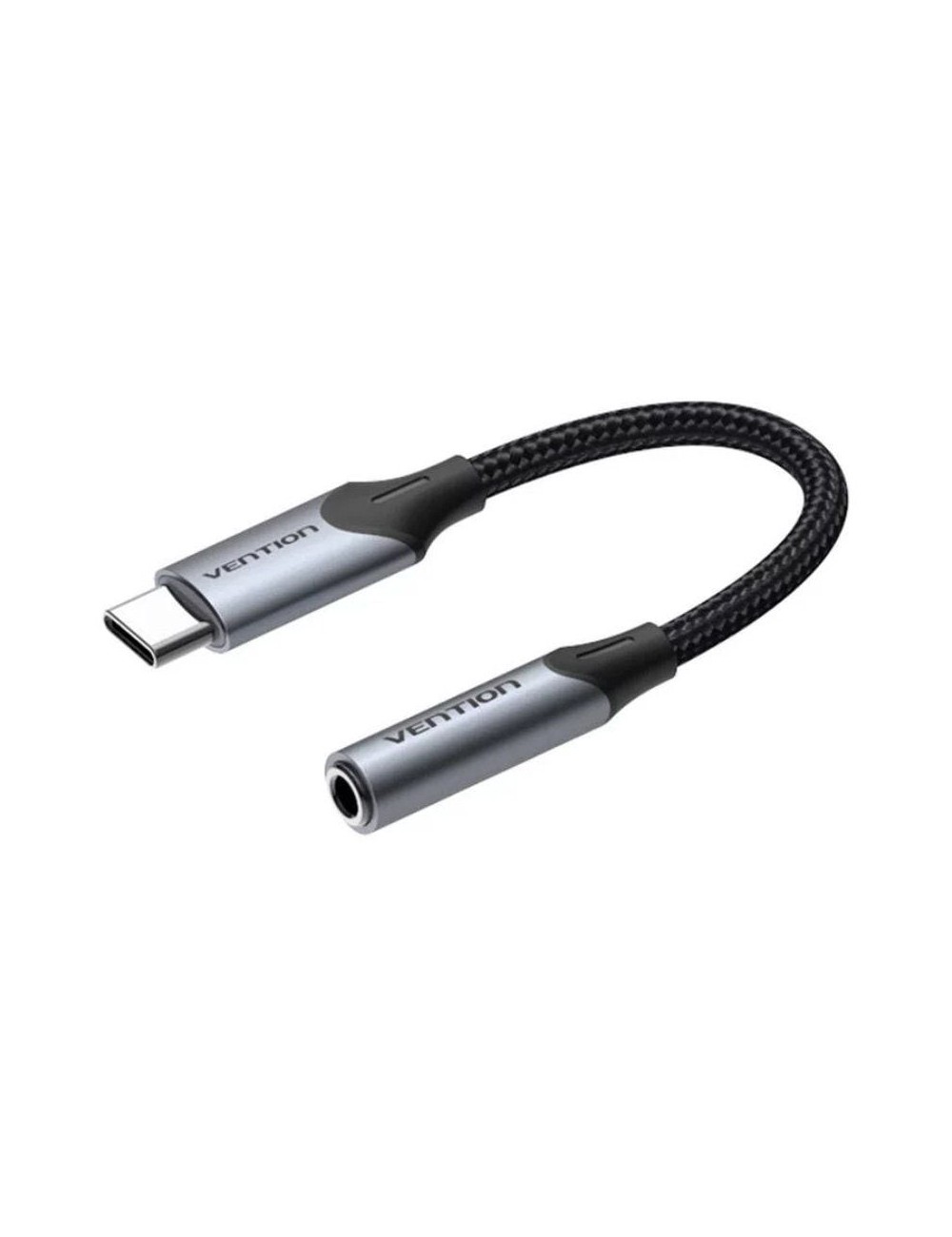 Conversor USB Tipo-C Vention BGJHA/ USB Tipo-C Macho - Jack 3.5 Hembra/ 10cm