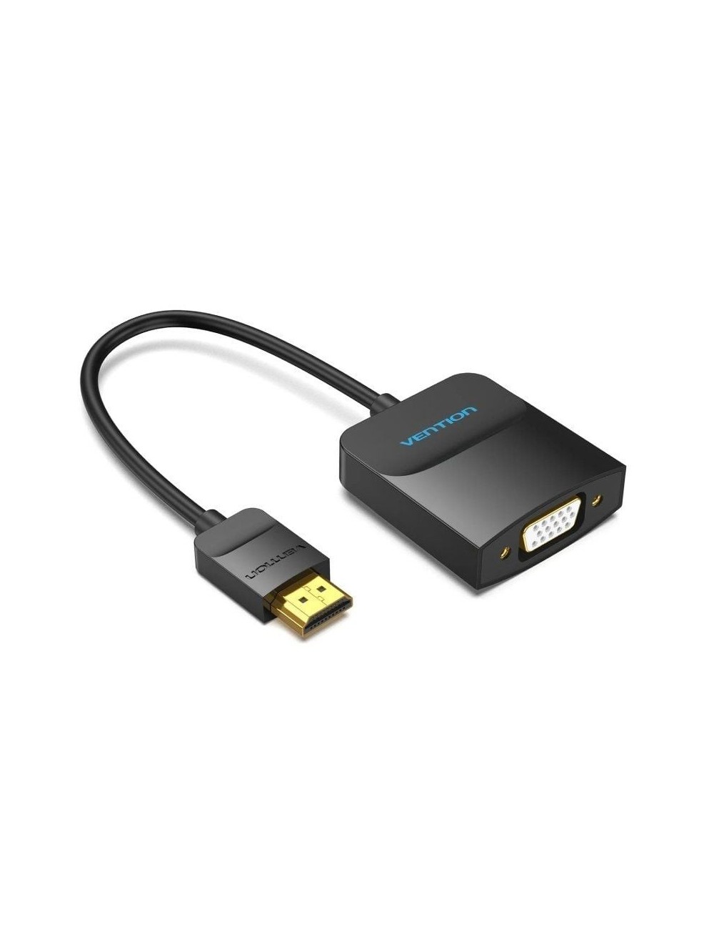 Conversor Vention 42154/ HDMI Macho - VGA Hembra/ 15cm/ Negro