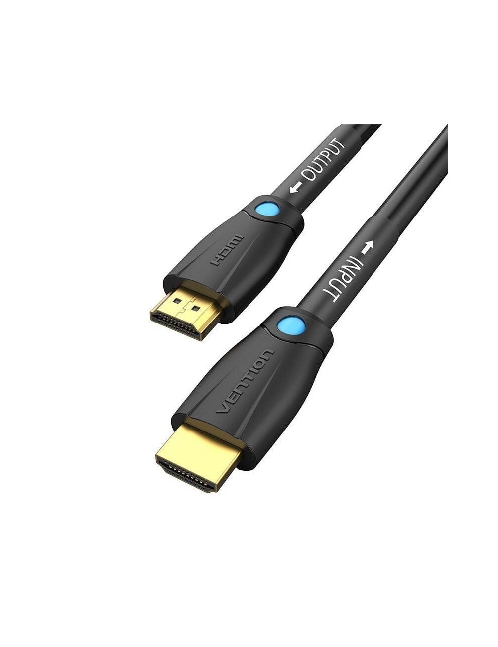 Cable HDMI 2.0 4K Vention AAMBJ/ HDMI Macho - HDMI Macho/ 5m/ Negro