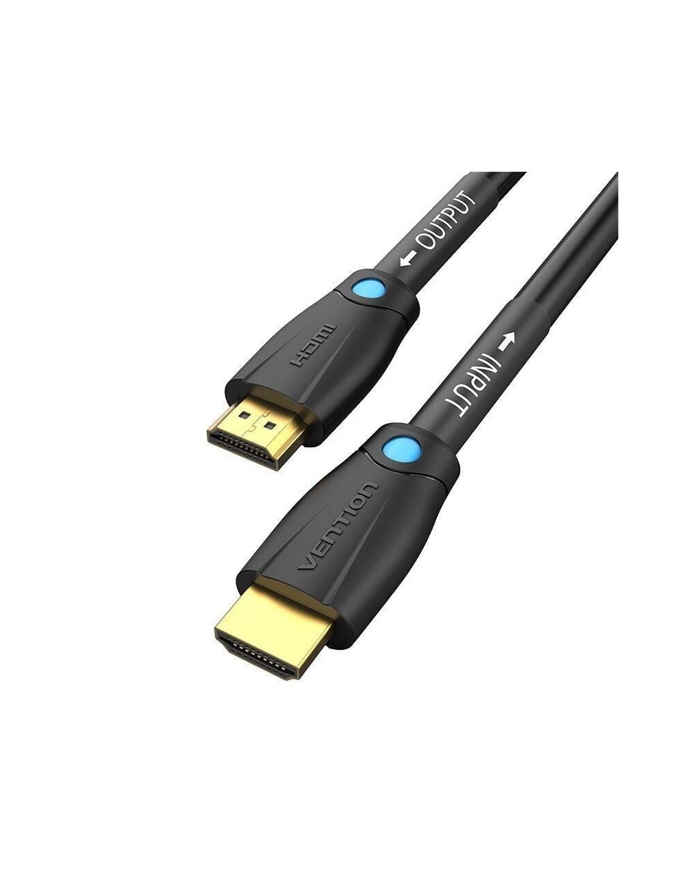 Cable HDMI 2.0 4K Vention AAMBQ/ HDMI Macho - HDMI Macho/ 20m/ Negro