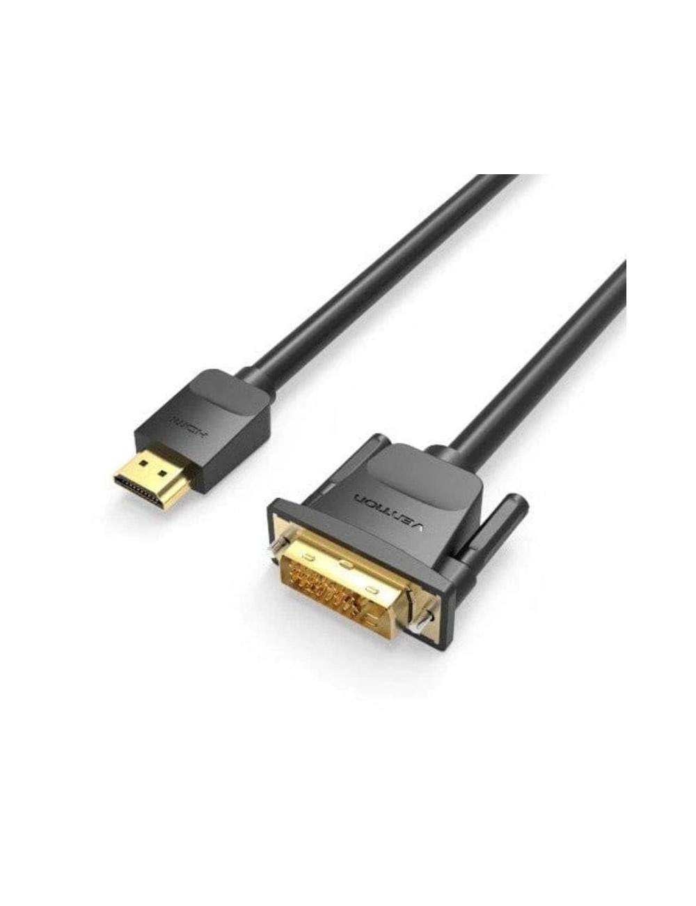 Cable Conversor Vention ABFBI/ DVI Macho - HDMI Macho/ 3m/ Negro