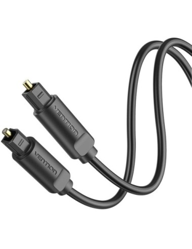 Cable de Audio de Fibra óptica Vention BAEBF/ 1m/ Negro