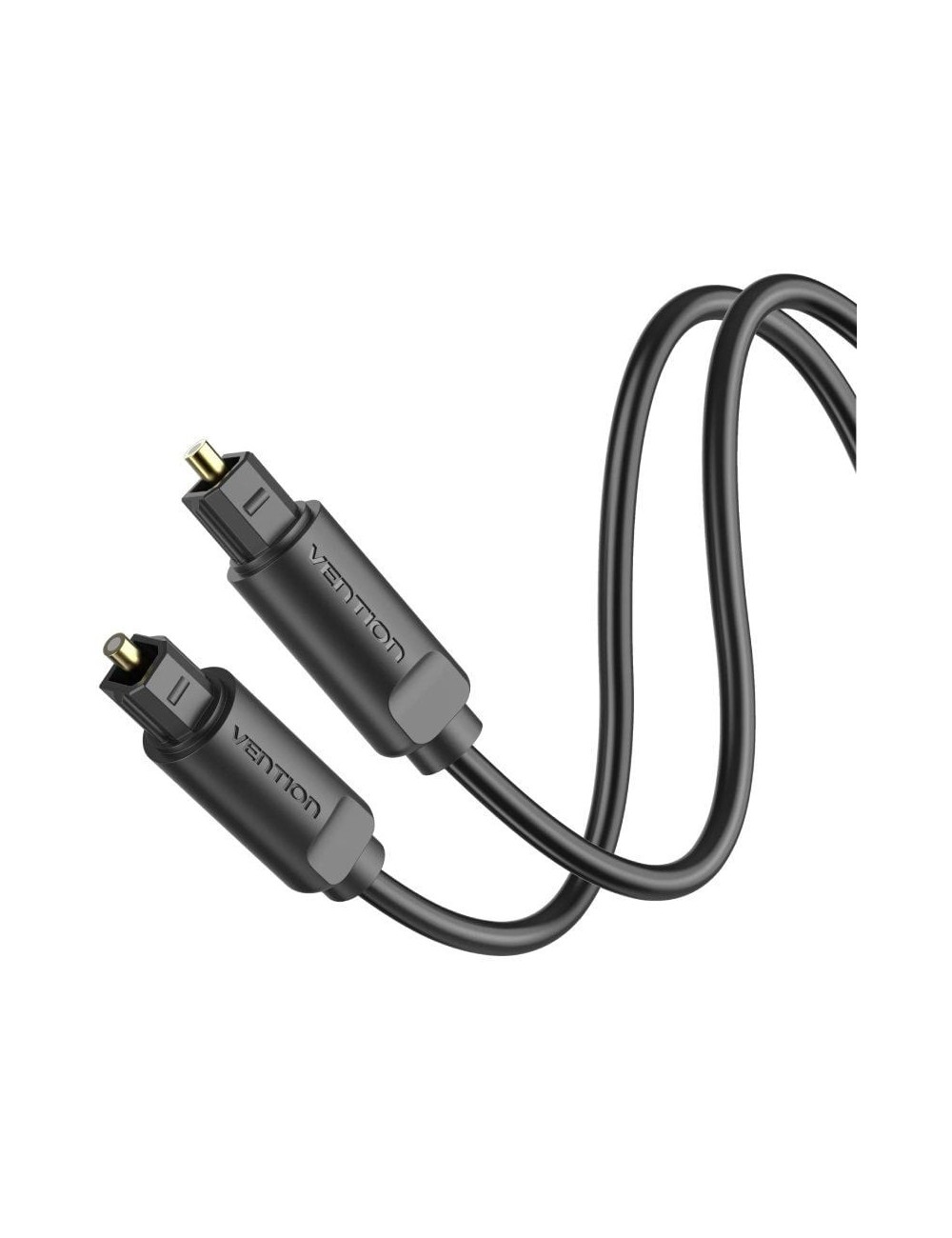 Cable de Audio de Fibra óptica Vention BAEBG/ 1.5m/ Negro