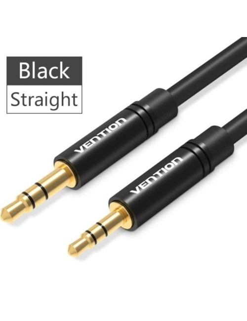 Cable Estéreo Vention BALBH/ Jack 3.5 Macho - Jack 2.5 Hembra/ 2m/ Negro