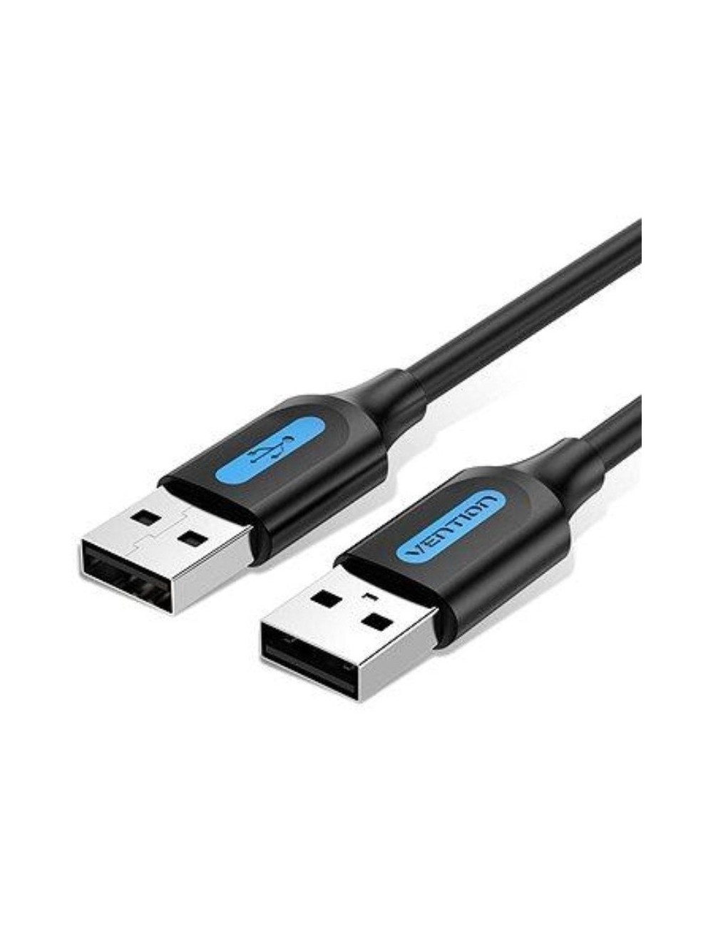 Cable USB 2.0 Vention COJBD/ USB Macho - USB Macho/ 480Mbps/ 50cm/ Negro