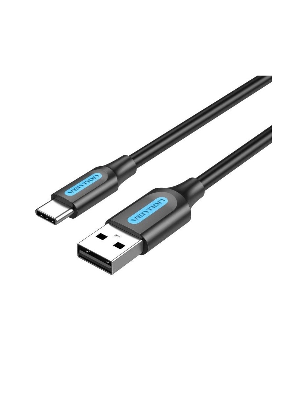 Cable USB 2.0 Tipo-C Vention COKBF/ USB Macho - USB Tipo-C Macho/ 480Mbps/ 1m/ Gris