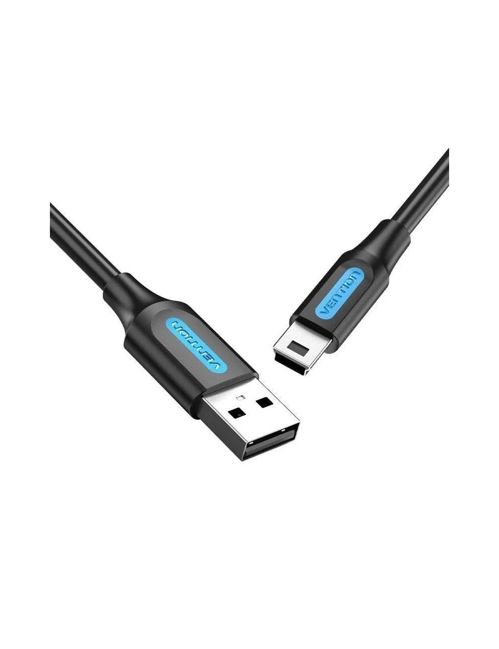 Cable USB 2.0 Vention COMBD/ USB Macho - MiniUSB Macho/ 480Mbps/ 50cm/ Negro
