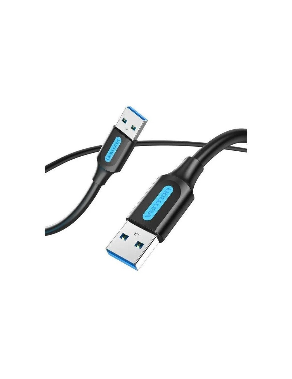 Cable USB 3.0 Vention CONBD/ USB Macho - USB Macho/ 5Gbps/ 50cm/ Negro