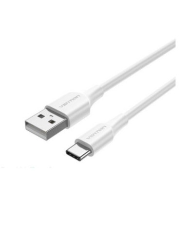 Cable USB 2.0 Tipo-C Vention CTHWG/ USB Tipo-C Macho - USB Macho/ 480Mbps/ 1.5m/ Blanco