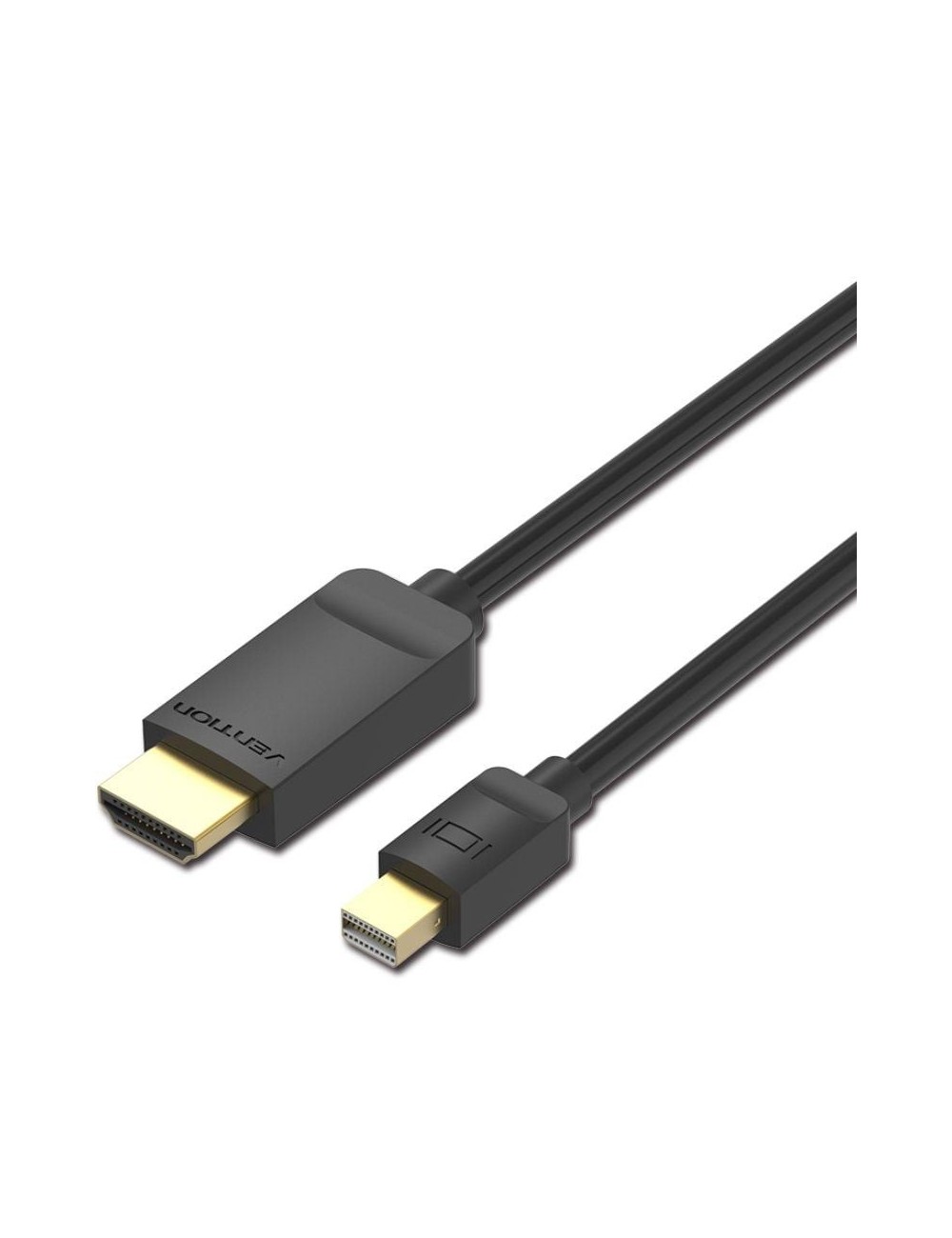 Cable Conversor Vention HABBH/ Mini DisplayPort Macho - HDMI Macho/ 2m/ Negro