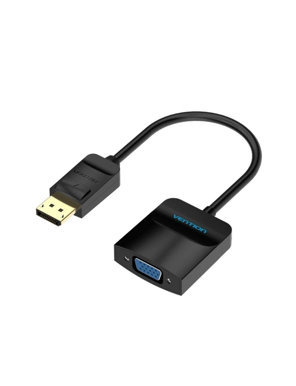 Conversor Vention HBFBB/ DisplayPort Macho - VGA Hembra/ 15cm/ Negro
