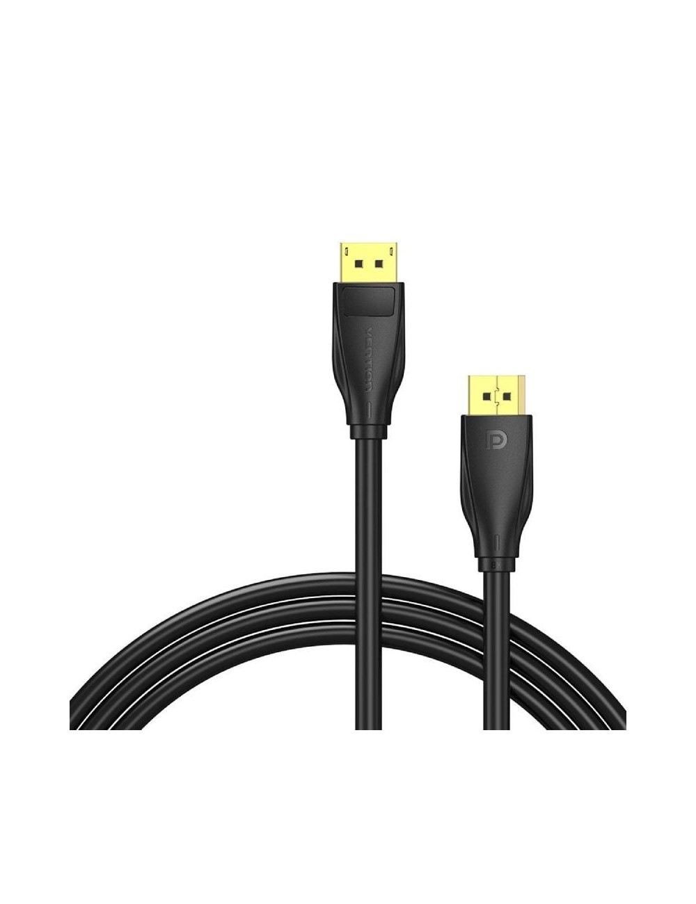 Cable Displayport 1.4 8K Vention HCDBI/ Displayport Macho - Displayport Macho/ 3m/ Negro