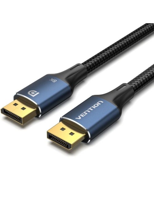 Cable DisplayPort 1.4 8K Vention HCELF/ DisplayPort Macho - DisplayPort 8K Macho/ 1m/ Azul
