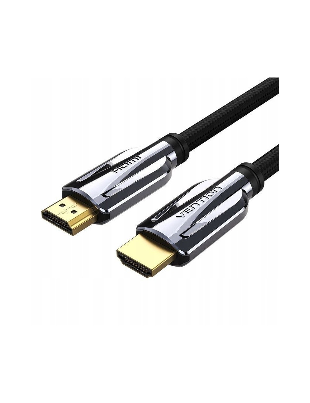 Cable HDMI 2.1 8K Vention AALBI/ HDMI Macho - HDMI Macho/ 3m/ Gris y Negro