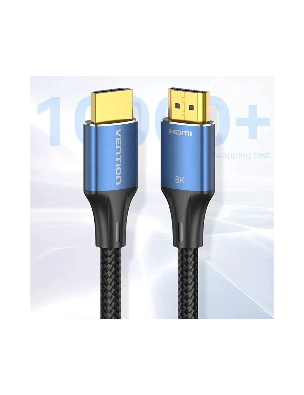 Cable HDMI 2.1 8K Vention ALGLF/ HDMI Macho - HDMI Macho/ 1m/ Azul