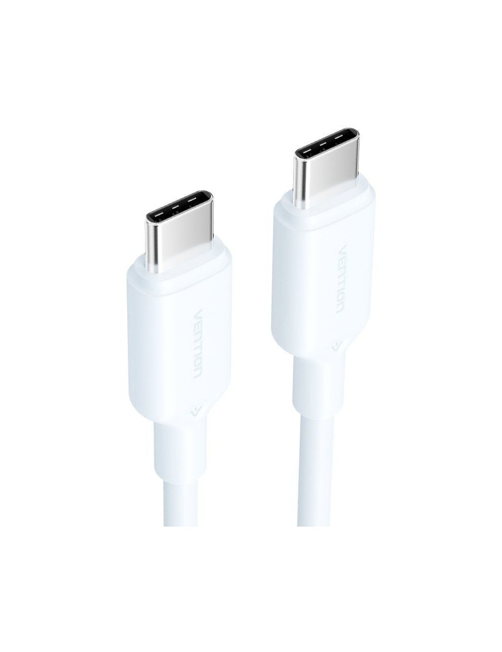 Cable USB 2.0 Tipo-C 3A Vention TRCSF/ USB Tipo-C Macho - USB Tipo-C Macho/ Hasta 60W/ 480Mbps/ 1m/ Azul