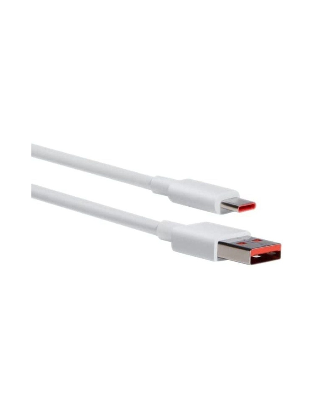 Cable USB Xiaomi 6A Type-A to Type-C/ USB Macho - USB Tipo-C Macho/ 1m/ Blanco