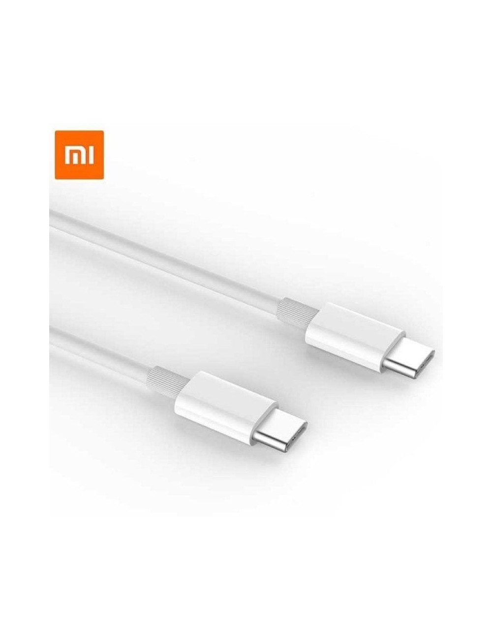 Cable USB 2.0 Tipo C Xiaomi SJV4108GL/ USB Tipo-C Macho - USB Tipo-C Macho/ 1.5m/ Blanco