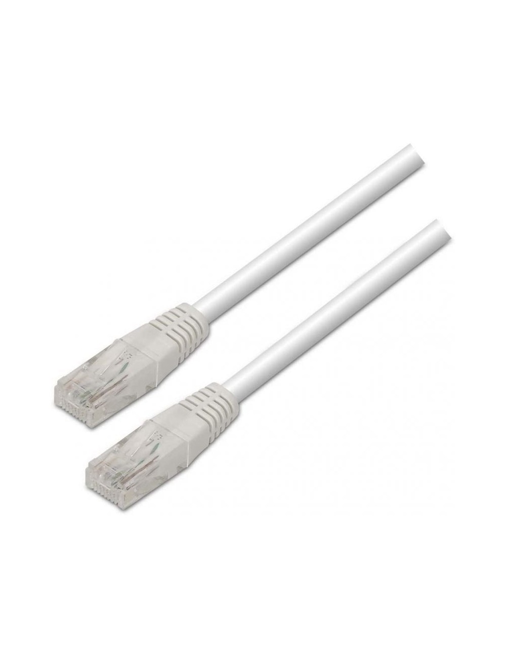 Cable de Red RJ45 UTP Aisens A133-0197/ Cat.5e/ 1m/ Blanco