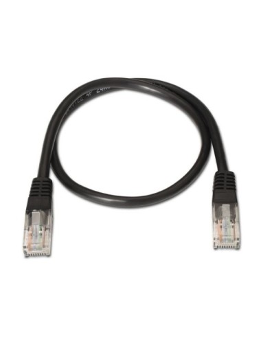CABLE DE RED RJ45 AISENS - CAT.5E - 1M NEGRE ( A133-0203 )