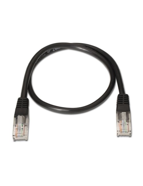 CABLE DE RED RJ45 AISENS - CAT.5E - 1M NEGRE ( A133-0203 )