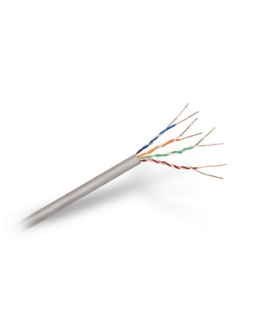 Bobina de Cable RJ45 UTP Aisens A133-0208 Cat.5e/ 100m/ Gris