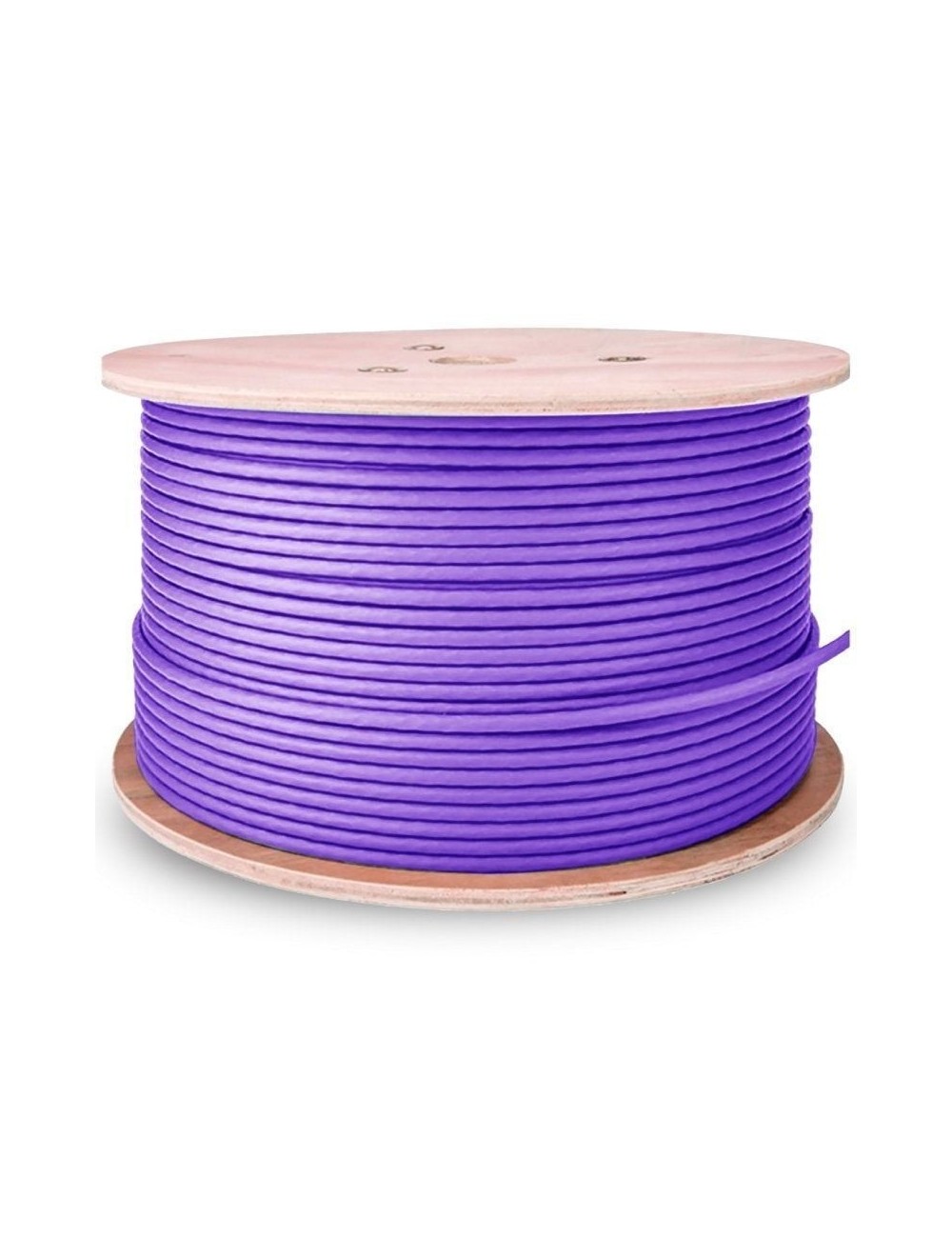 Bobina de Cable RJ45 AWG23 UTP Aisens A135-0749 Cat.6/ LSZH/ 500m/ Violeta