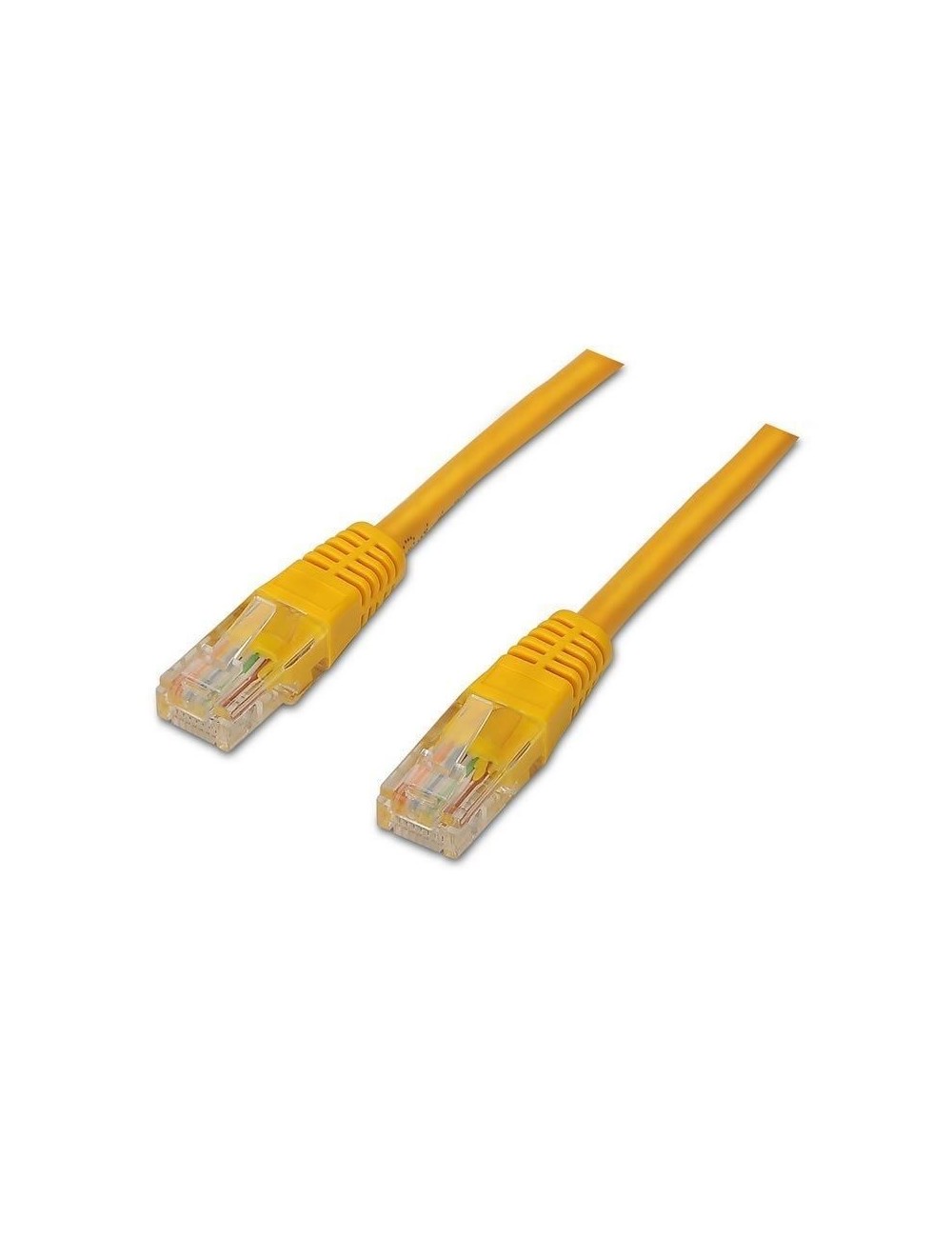 Cable de Red RJ45 UTP Aisens A135-0254/ Cat.6/ 1m/ Amarillo