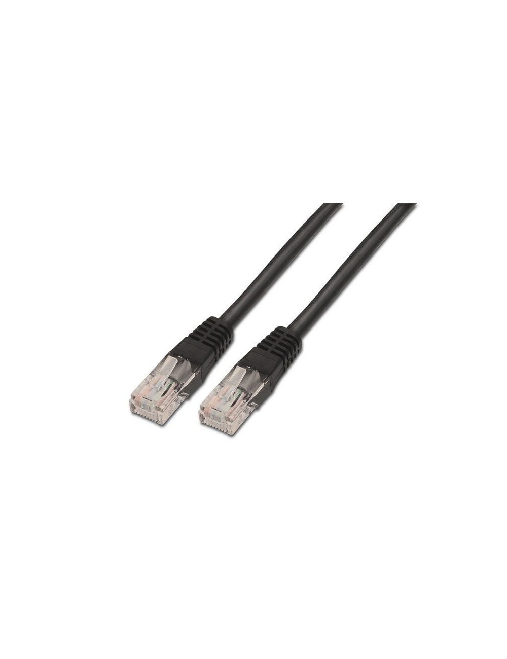 Cable de Red RJ45 UTP Aisens A135-0257 Cat.6/ 50cm/ Negro