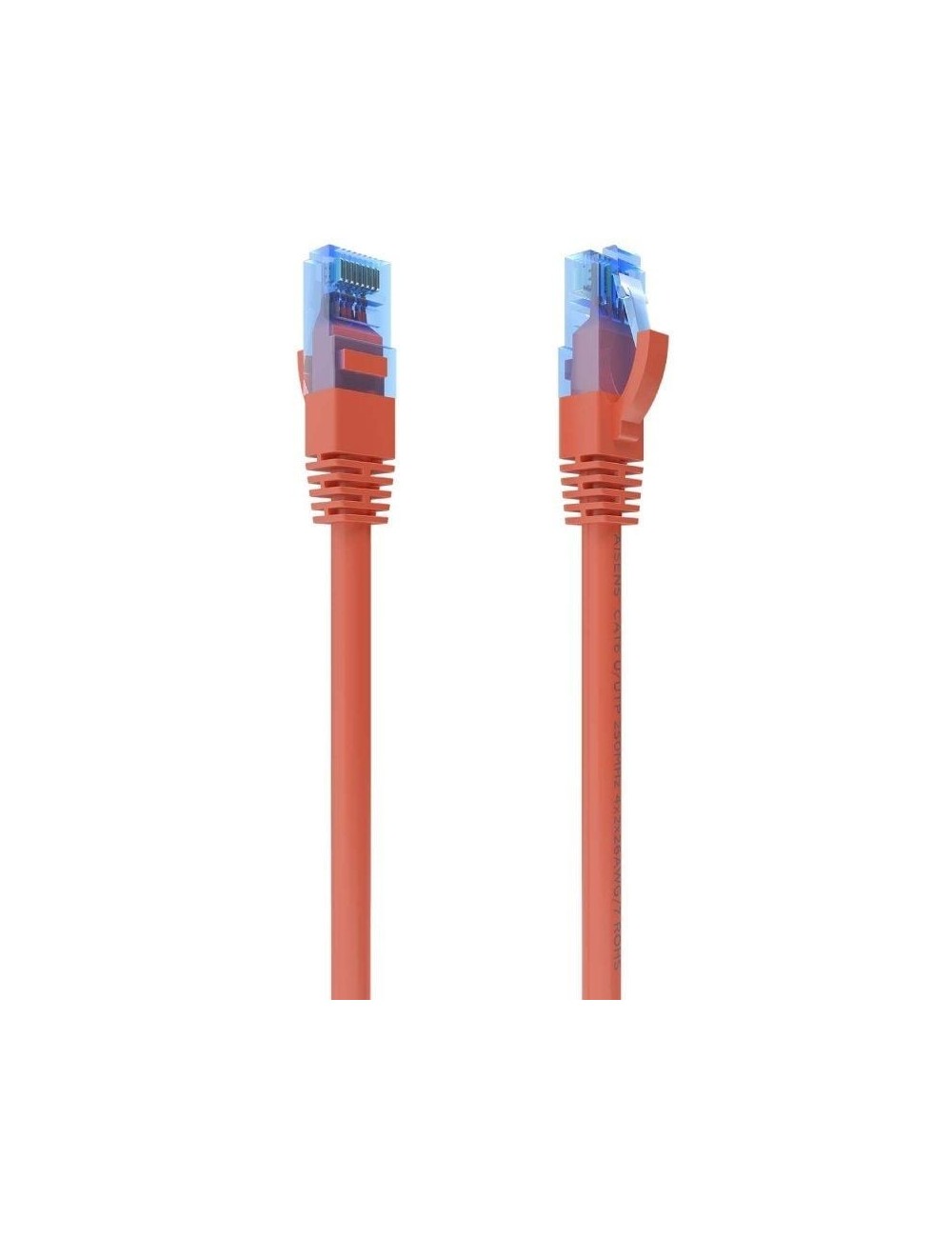 Cable de Red RJ45 AWG26 CCA UTP Aisens A135-0793 Cat.6/ 4m/ Rojo