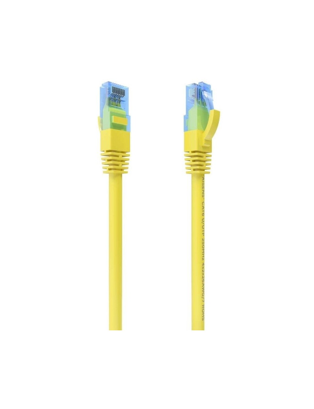 Cable de Red RJ45 AWG26 CCA UTP Aisens A135-0836 Cat.6/ 3m/ Amarillo