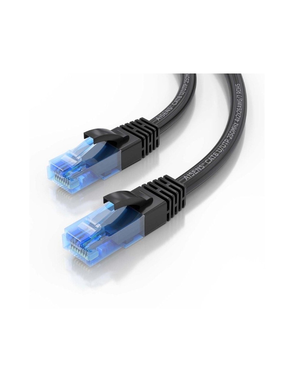 Cable de Red RJ45 AWG26 CCA UTP Aisens A135-0846 Cat.6/ 3m/ Negro