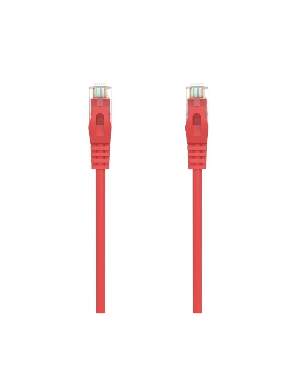 Cable de Red RJ45 AWG24 UTP Aisens A145-0559 Cat.6A/ LSZH/ 1m/ Rojo