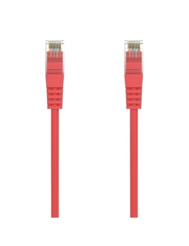Cable de Red RJ45 AWG24 UTP Aisens A145-0562 Cat.6A/ LSZH/ 3m/ Rojo