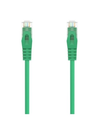 Cable de Red RJ45 AWG24 UTP Aisens A145-0579 Cat.6A/ LSZH/ 50cm/ Verde