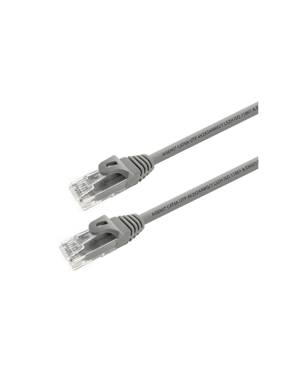 Cable de Red RJ45 UTP Aisens A145-0331 Cat.6A/ 15m/ Gris