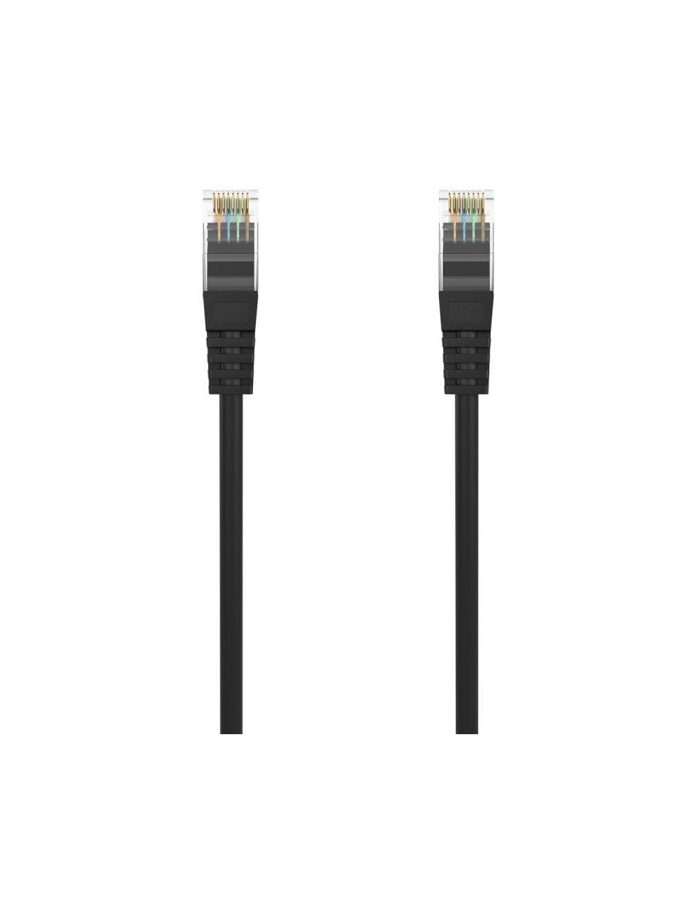 Cable de Red RJ45 AWG24 UTP Aisens A145-0585 Cat.6A/ LSZH/ 30cm/ Negro