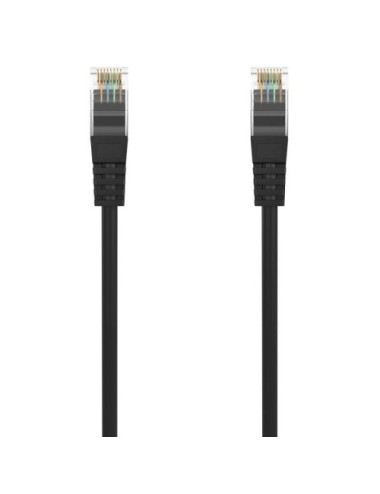 Cable de Red RJ45 AWG24 UTP Aisens A145-0590 Cat.6A/ LSZH/ 3m/ Negro