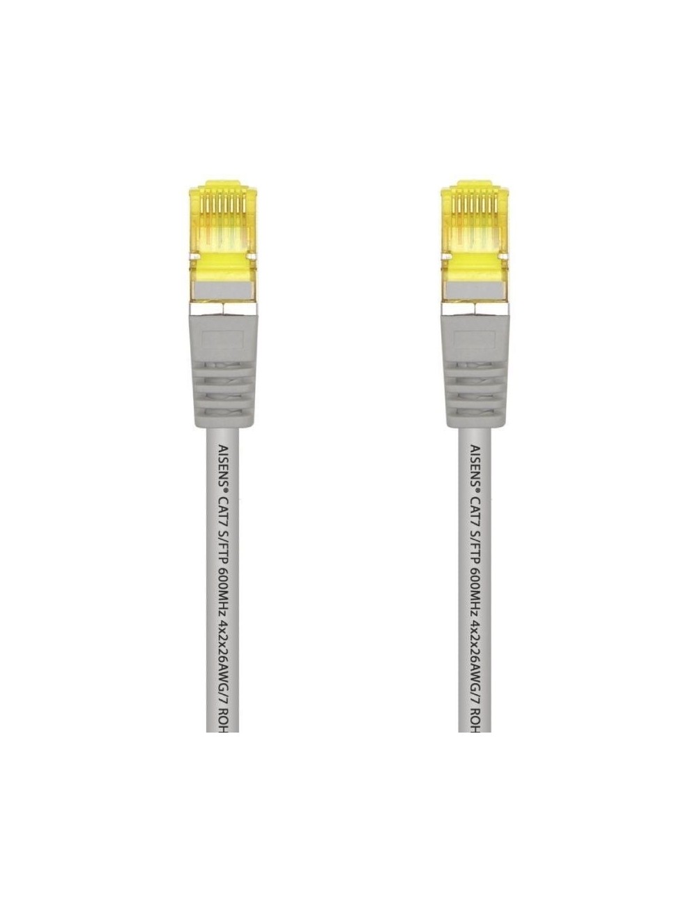 Cable de Red RJ45 S/FTP Aisens A146-0332 Cat.7/ 25cm/ Gris