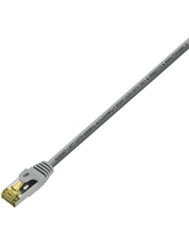 CABLE DE RED RJ45 SFTP AISENS CAT.7 1 MT GRIS ( A146-0334 )