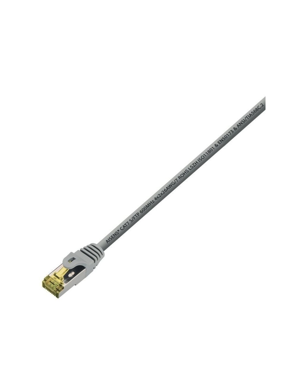 Cable de Red RJ45 S/FTP Aisens A146-0337 Cat.7/ 5m/ Gris