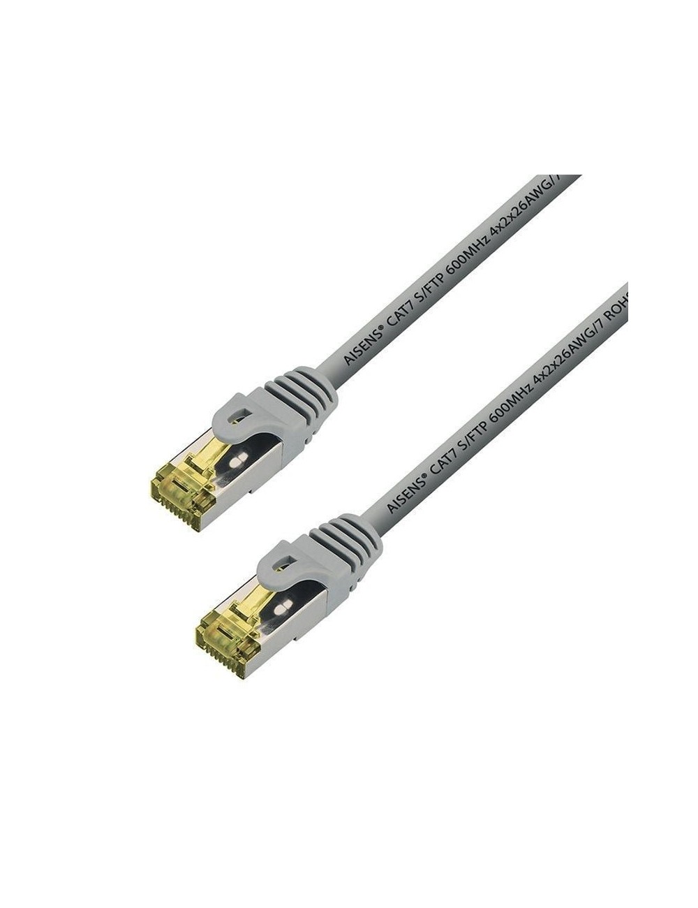Cable de Red RJ45 SFTP Aisens A146-0338 Cat.7/ 10m/ Gris