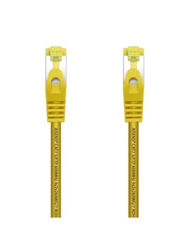 Cable de Red RJ45 SFTP Aisens A146-0472 Cat.7/ 25cm/ Amarillo