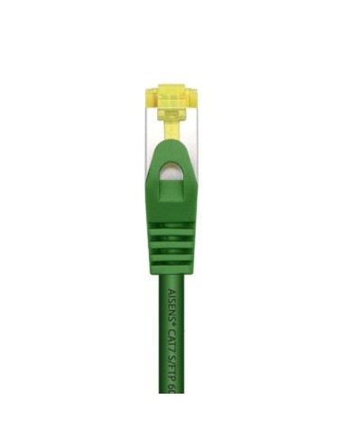 Cable de Red RJ45 SFTP Aisens A146-0482 Cat.7/ 1m/ Verde