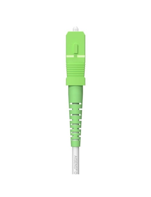 Cable de Fibra Óptica G657A2 3.0 9/125 SMF Aisens A152-0616/ LSZH/ 80m/ Blanco