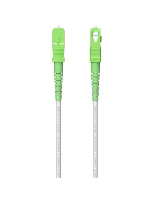 Bobina de Fibra Óptica G657A2 3.0 9/125 SMF Aisens A152-0619/ LSZH/ 150m/ Blanco